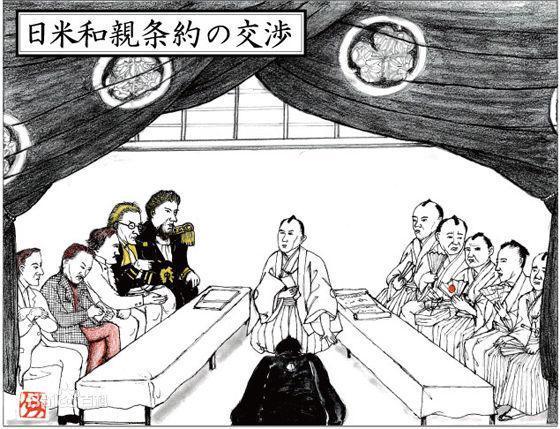 日米和親条約の交渉